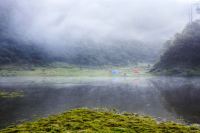 松羅湖晨景