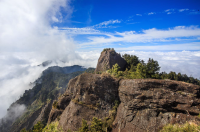 大塔山，阿里山山脈的最高峰，海拔高 2663 公尺。